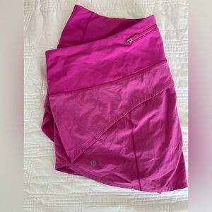 Lululemon Sonic Pink Speed Athletic Shorts